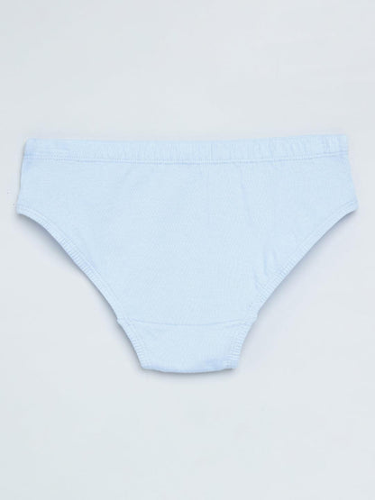 Boys Brief - Shark All Over Print & Solid Color Combo Pack Of 3.