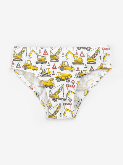Boys Brief - Truck Prints & Strips (Pack of 3).