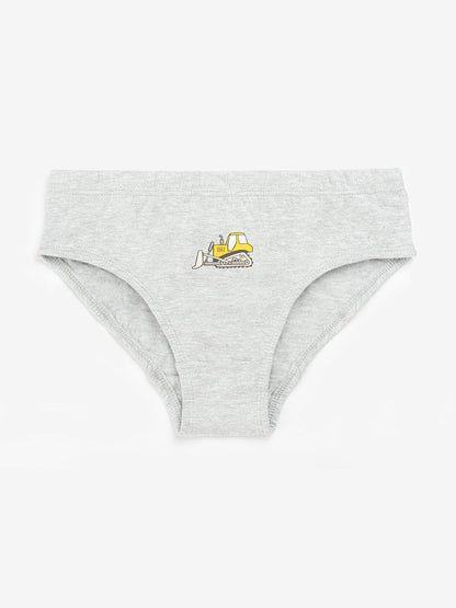 Boys Brief - Truck Prints & Strips (Pack of 3).
