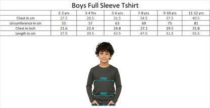 Boy's Full Sleeve Tshirt