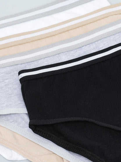 Girls Brief - Multicolor (Pack of 4).