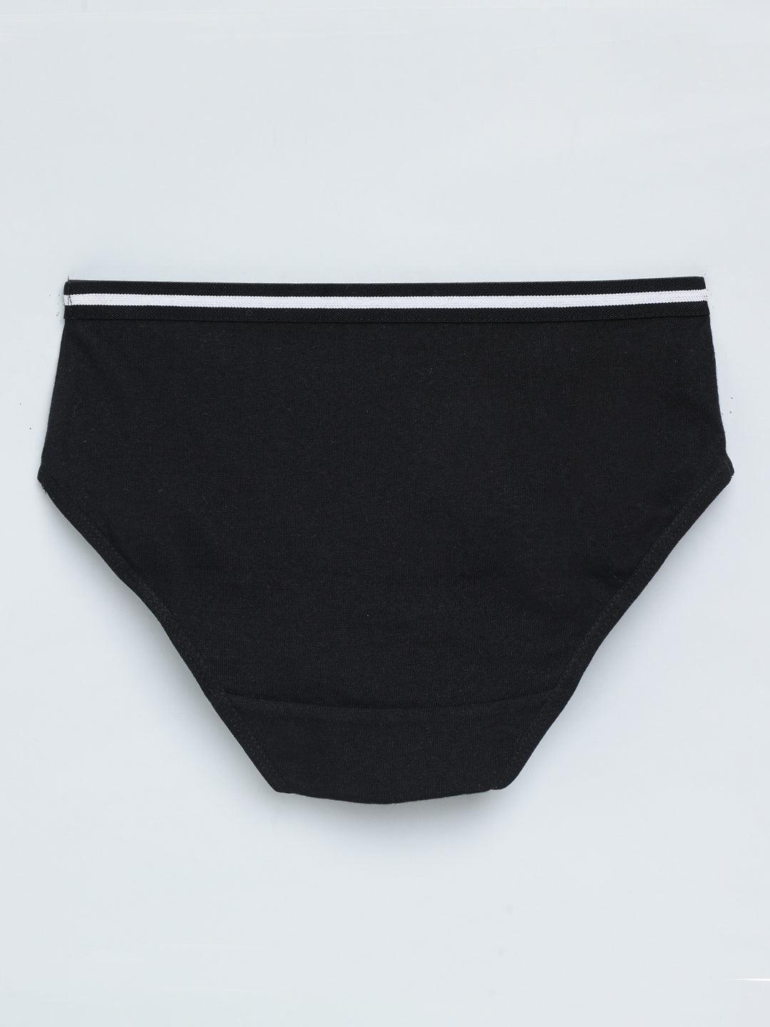 Girls Brief - Multicolor (Pack of 4).