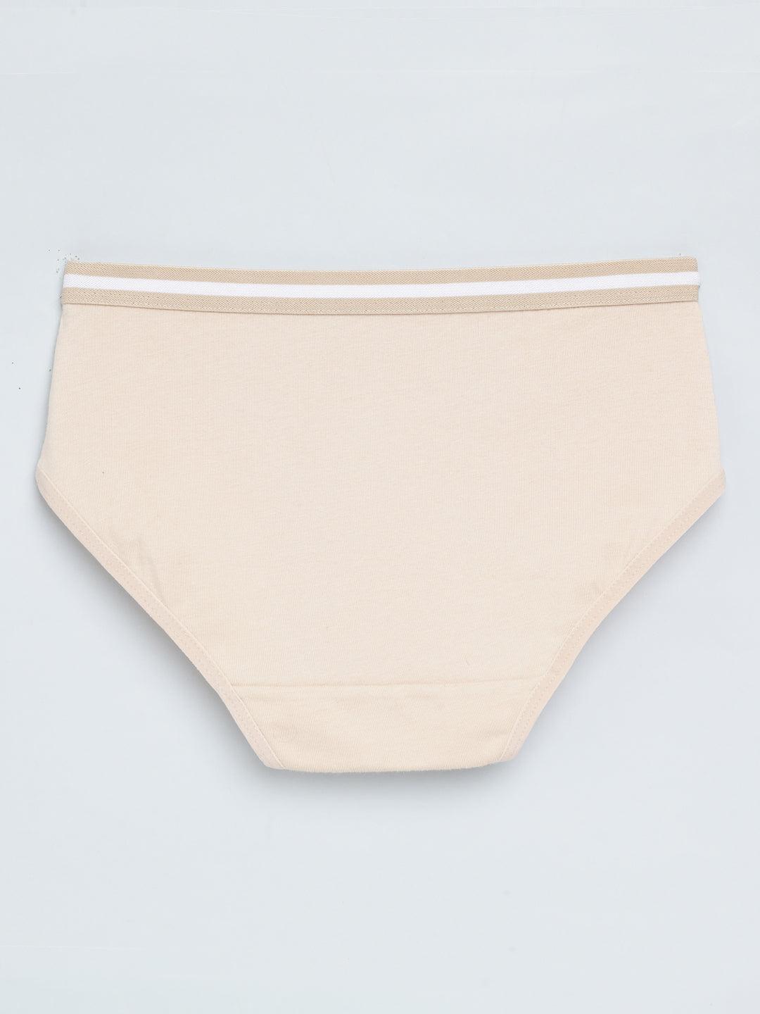 Girls Brief - Multicolor (Pack of 4).