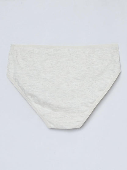 Girls Brief - Solid Multicolor Pack Of 3.