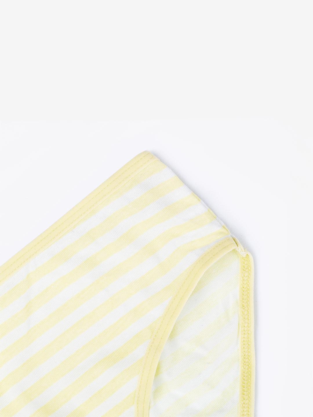 Girls Brief - Polka Dot & Stripes All Over Prints (Pack Of 7).