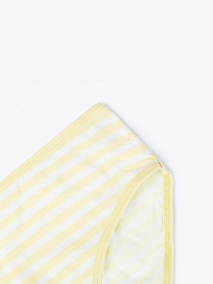 Girls Brief - Polka Dot & Stripes All Over Prints (Pack Of 7).
