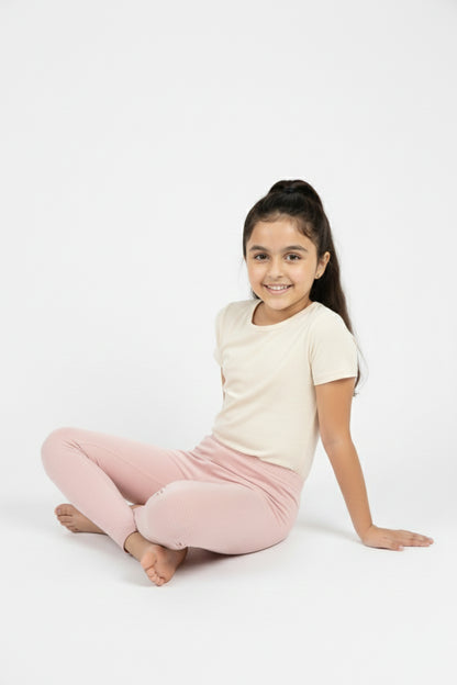 Girls Leggings Pack of 1_Lavendar