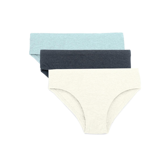 Boys' Cotton Brief - Solid Multi-colour (Pack of 3)