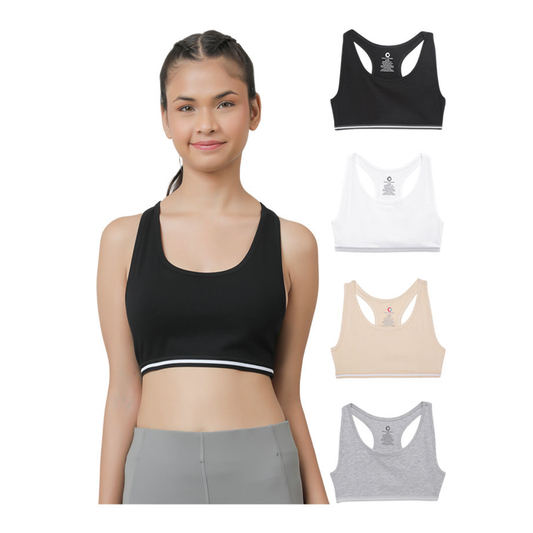 Sports Bra - Multicolor (Pack of 4)