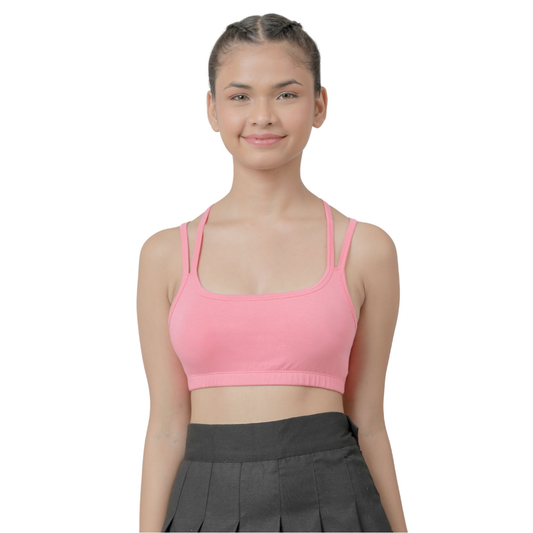 Girls Sports Bra _Pink