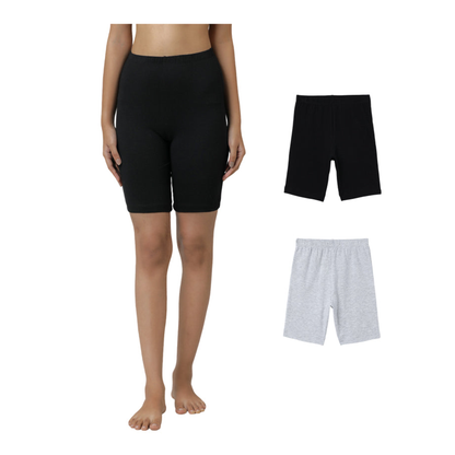 Shorties - Grey & Black (Pack of 2)