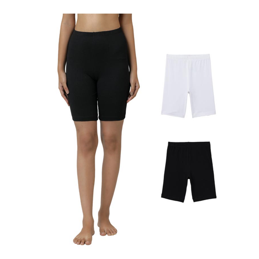 Shorties -  White & Black (Pack of 2)