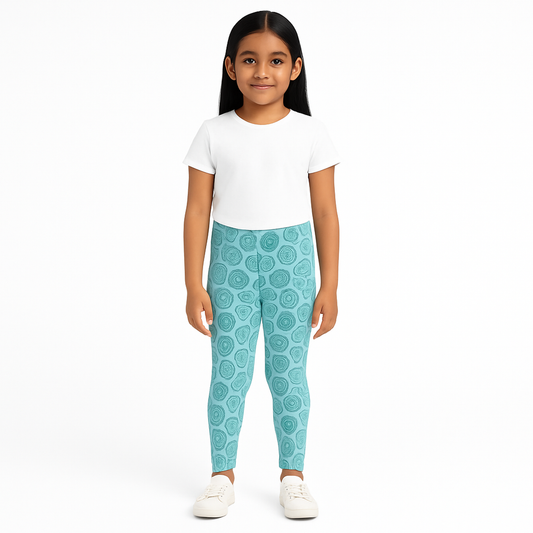 CharmnCherish Girls' Leggings All Over Print Pack Of 1