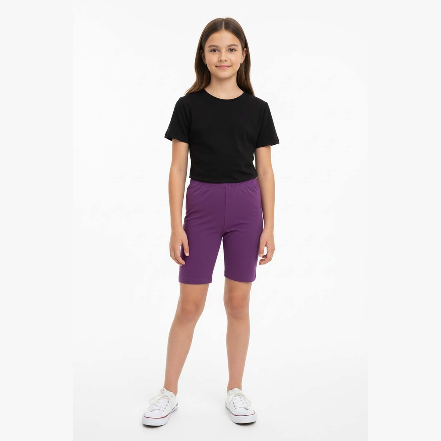 Girls Shorties Pack of 1_Purple