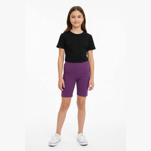 Girls Shorties Pack of 1_Purple