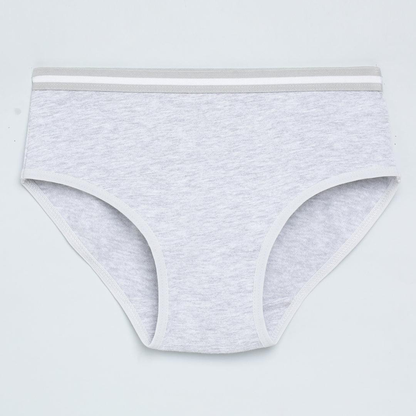 Girls' Cotton Brief - Multicolor (Pack of 4)