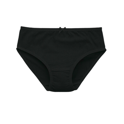 Girls' Cotton Brief _polka dot & Stripes Printed Brief Pack of 9