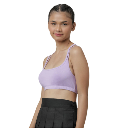 Girls Sports Bra _Purple