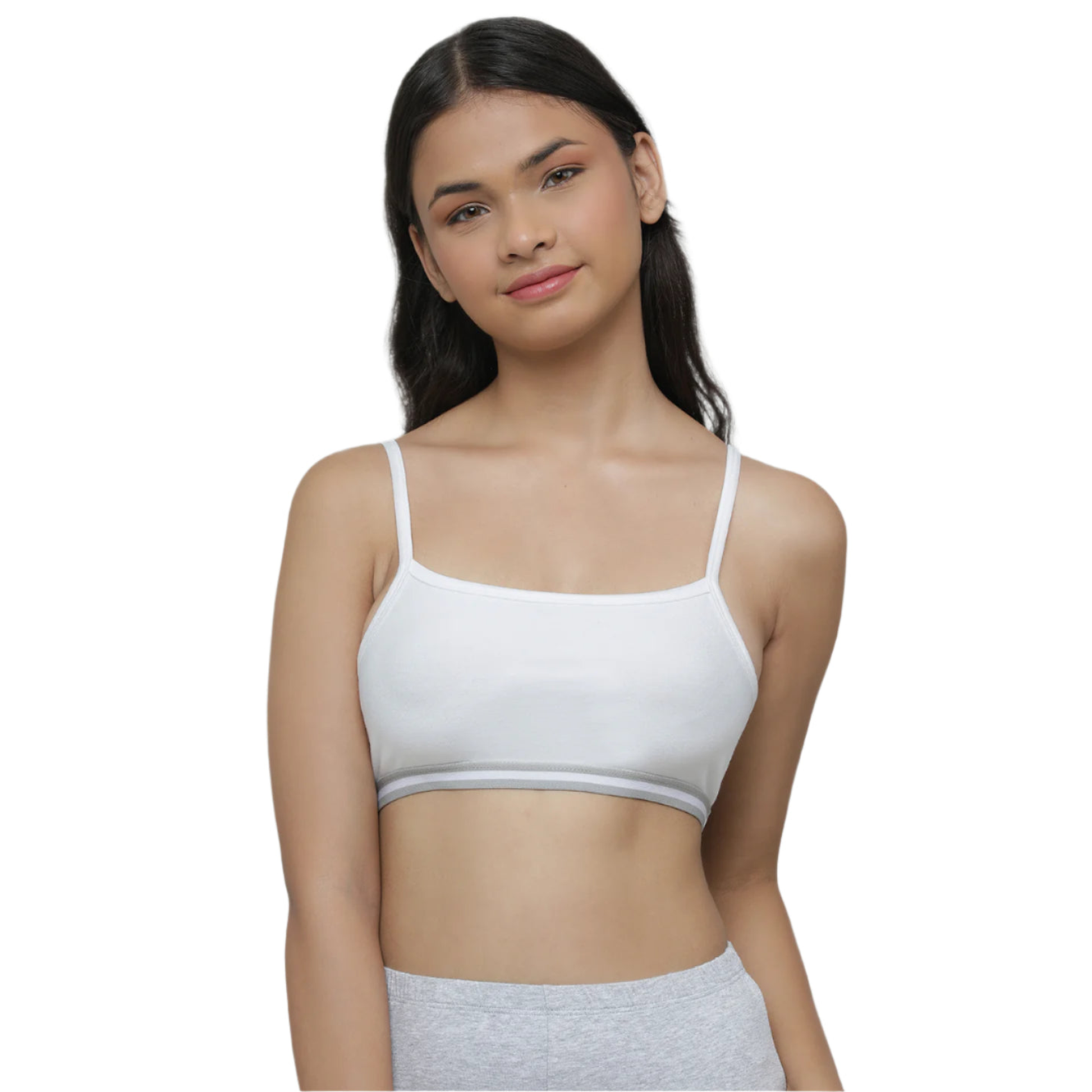 Beginners Bra - White & Nude (Pack of 2)