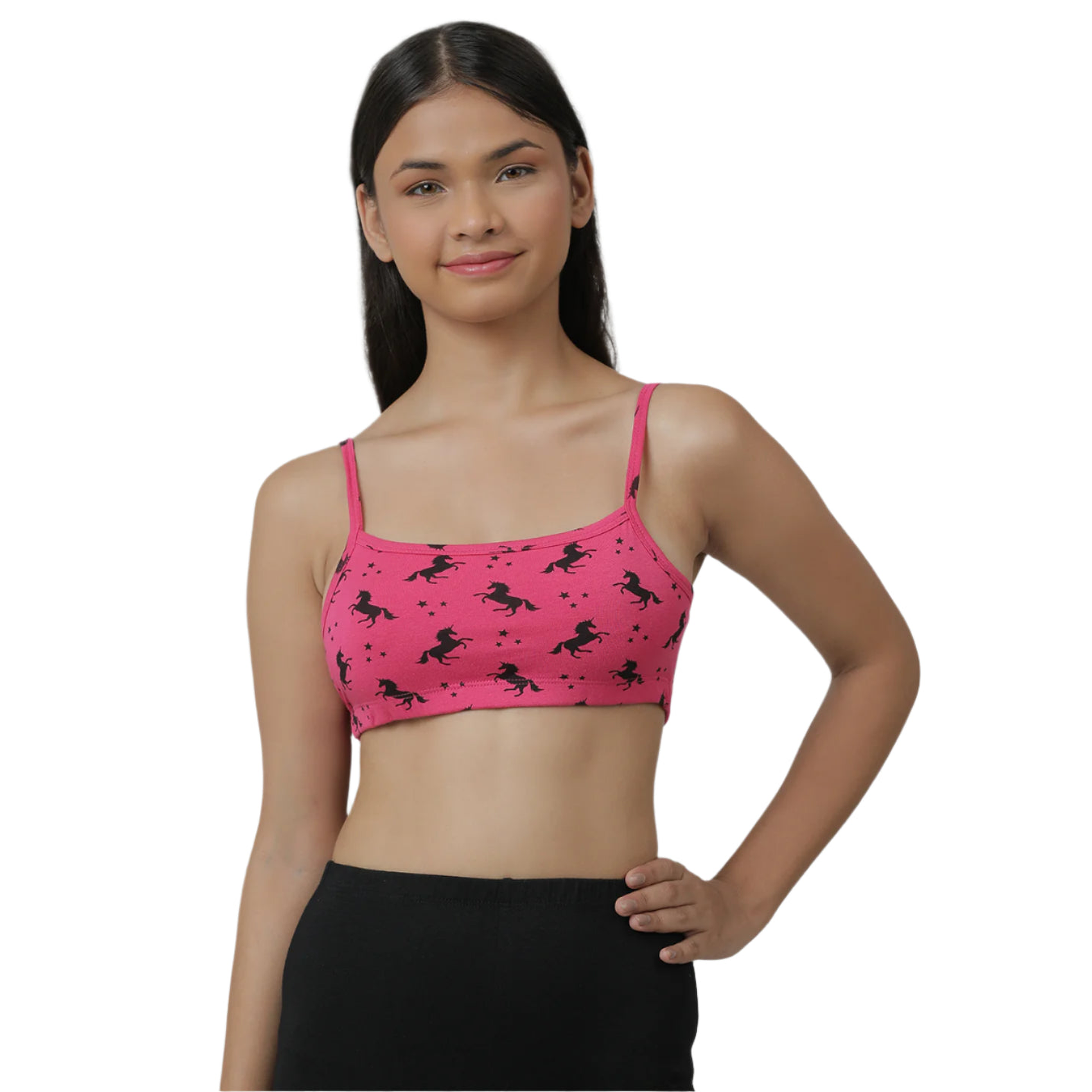 Beginners Bra - Unicorn All Over Print Pack of 3