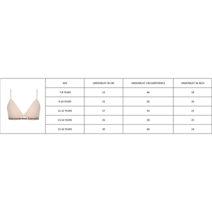 Girls Bra _Beige