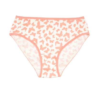 Girls' Cotton Brief - Butterfly All Over Print Pack of 5