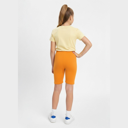 Girls Shorties Pack of 1_Golden Yellow