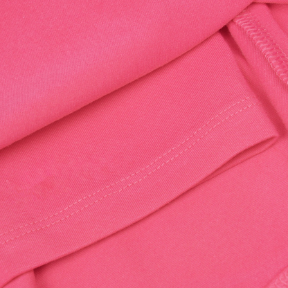 CharmnCherish Girls' Cotton Skirt With Shorts - Solid - Dark Pink (Pack of 1) - back view