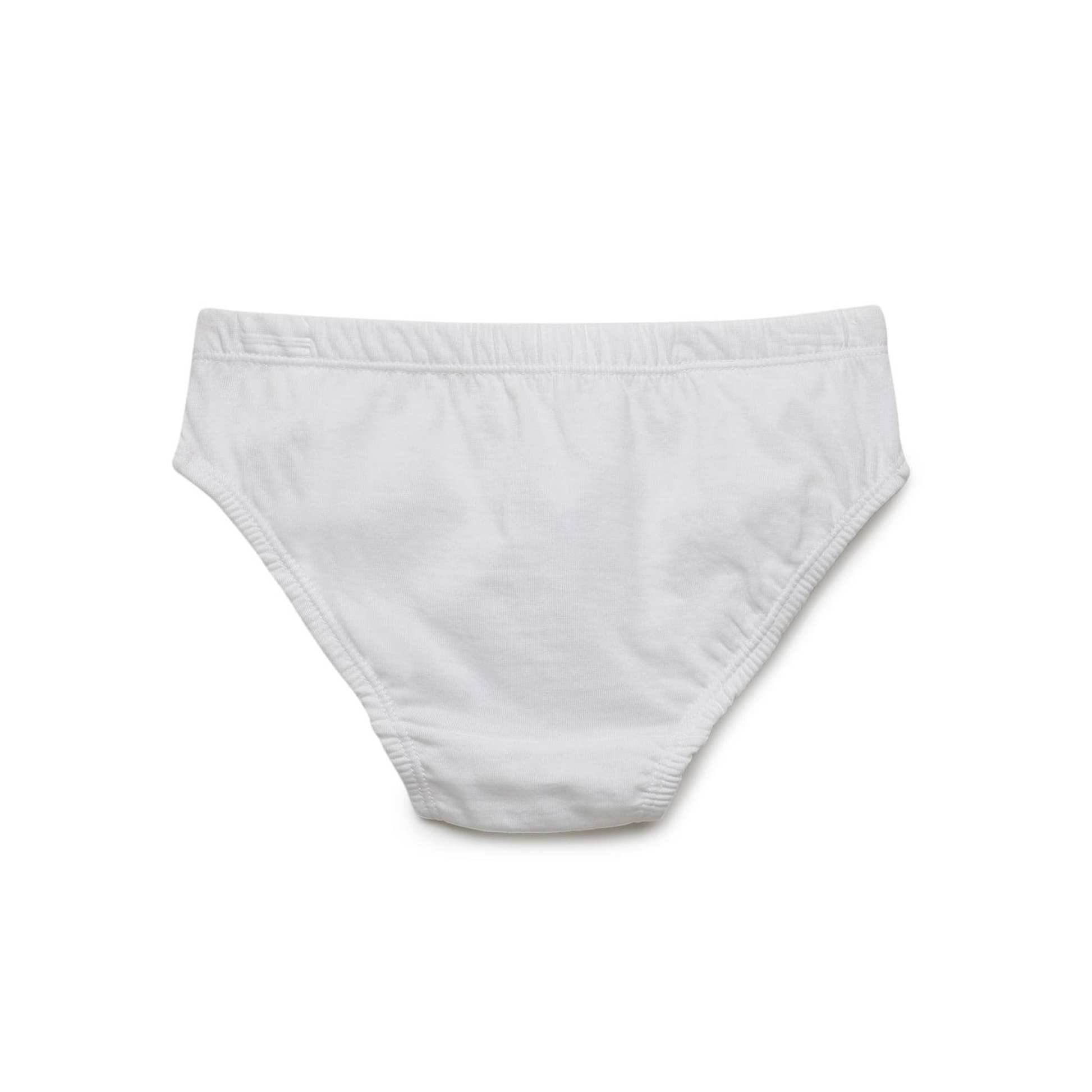 Boys' Cotton Brief - White (Pack of 3)