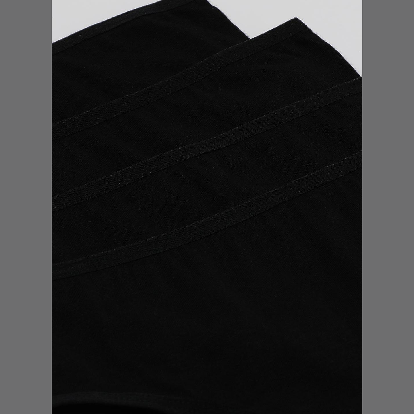 Girls' Cotton Brief - Black (Pack of 5)