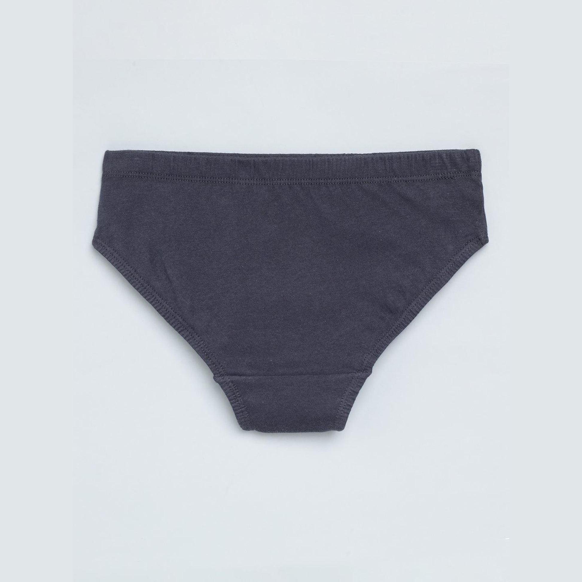 Boys' Cotton Brief - Shark All Over Print & Solid Color Combo Pack Of 3