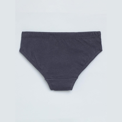 Boys' Cotton Brief - Shark All Over Print & Solid Color Combo Pack Of 3
