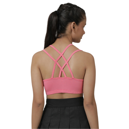 Girls Sports Bra _Pink
