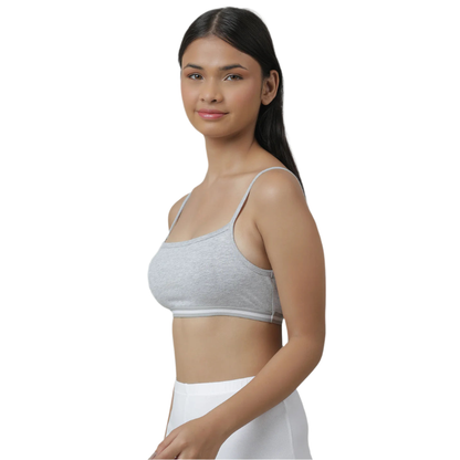 Beginners Bra - Grey & Nude (Pack of 2)