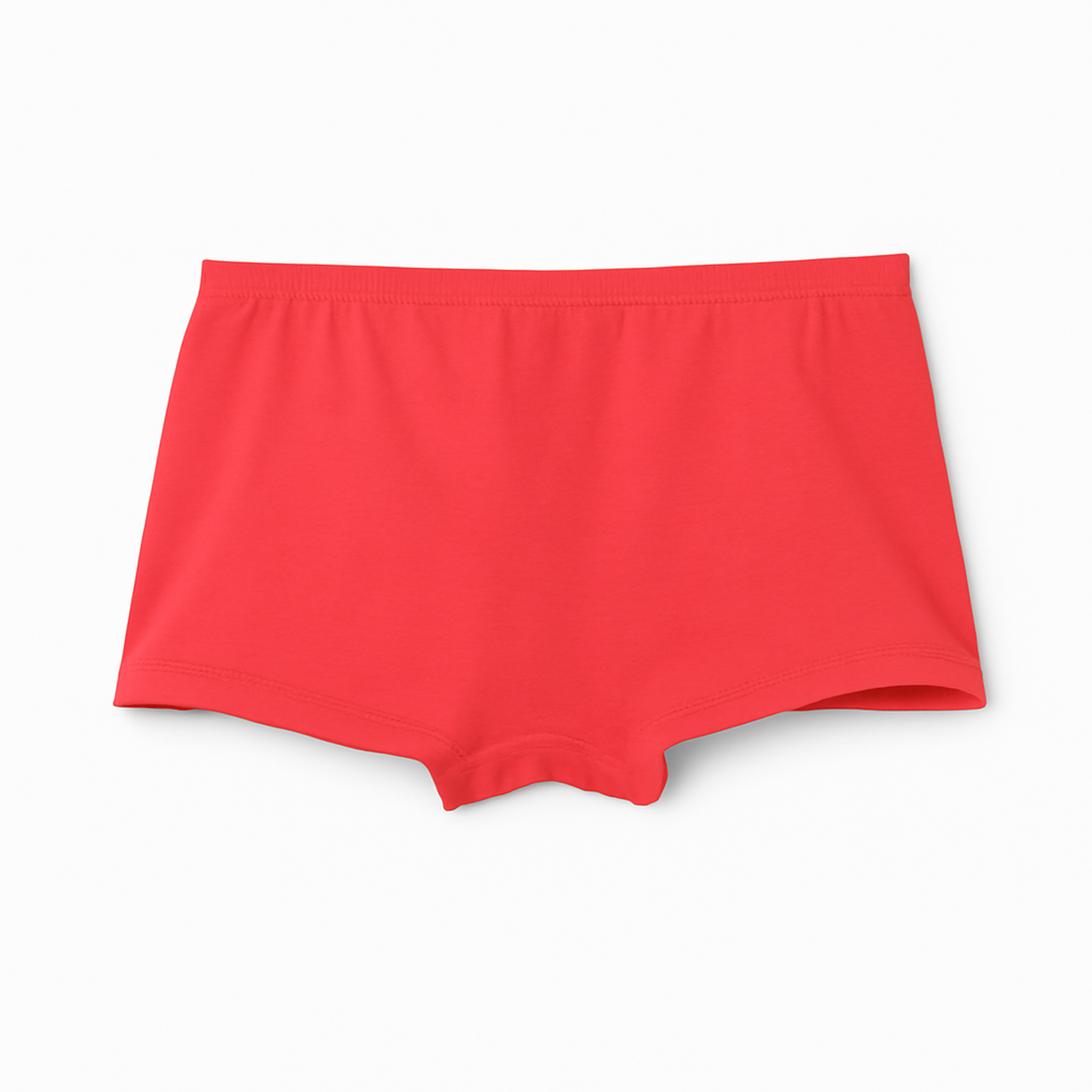 Girls' Cotton Boy Shorts - Weekdays Printed Pack of 7