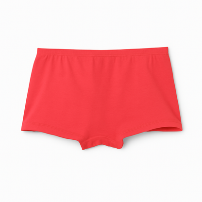 Girls' Cotton Boy Shorts - Weekdays Printed Pack of 7