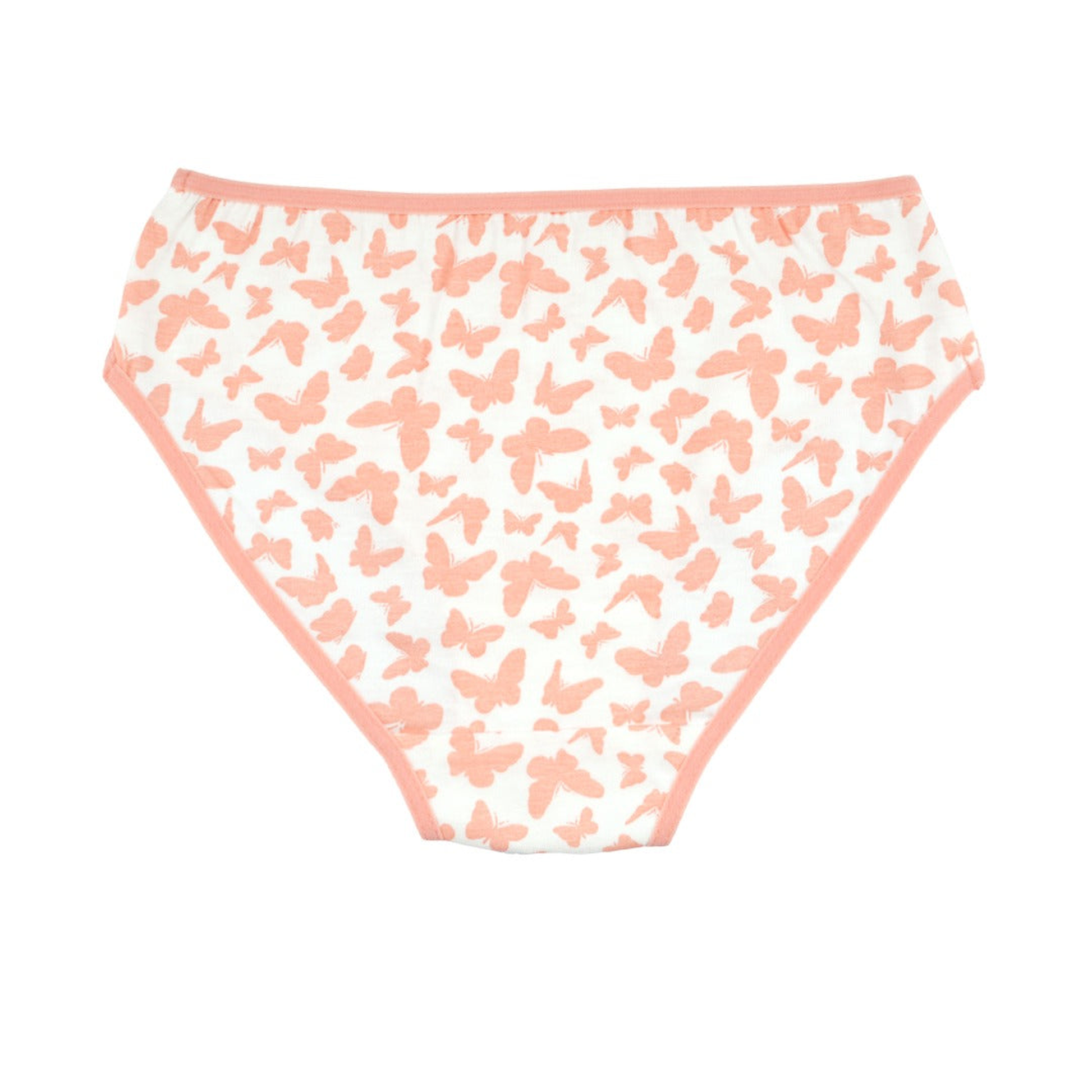 Girls' Cotton Brief - Butterfly All Over Print Pack of 5