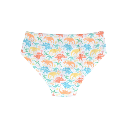 Boys' Cotton Brief Dino All Over Print Pack Of 5