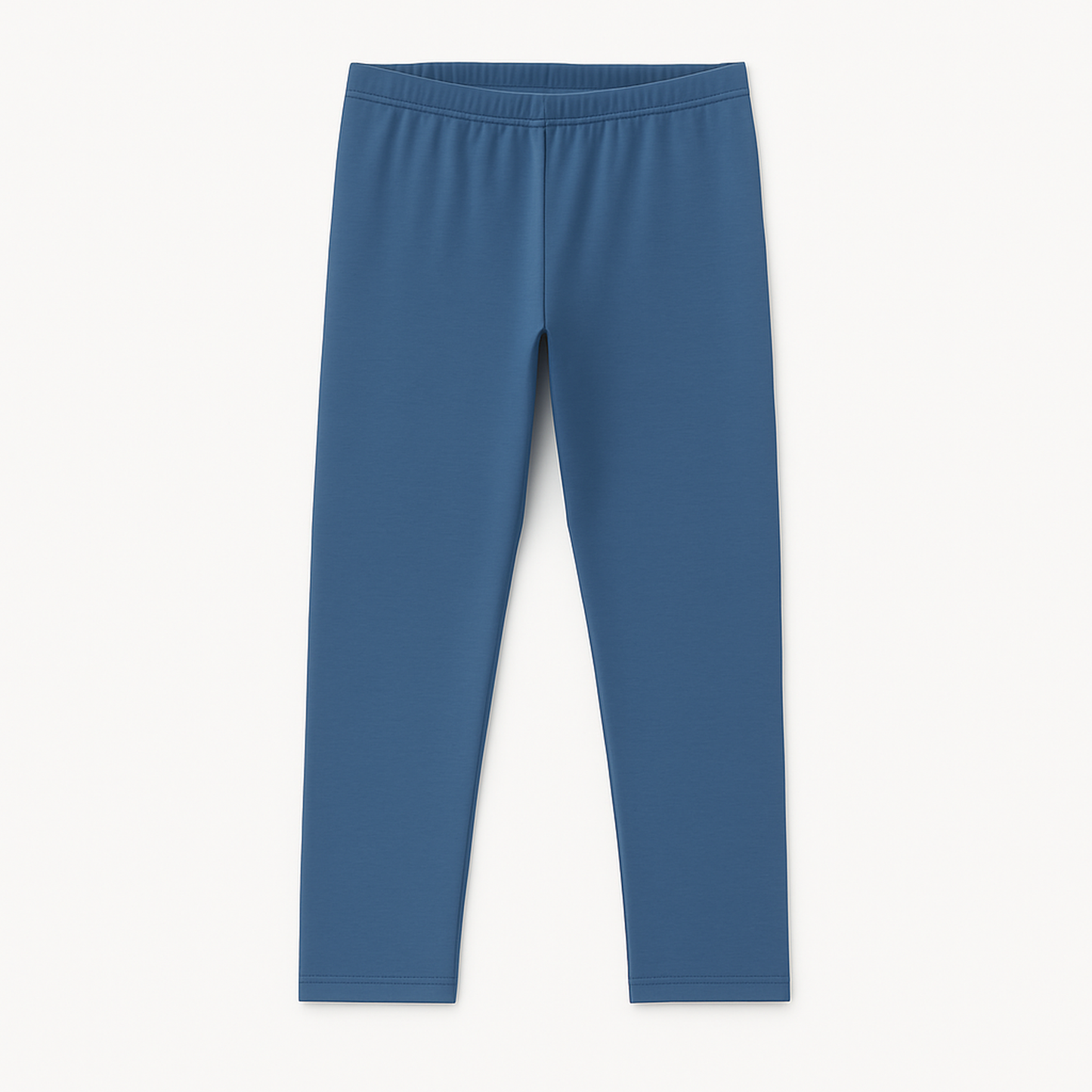 CharmnCherish Girls' 3/4thLeggings Pack Of 1_Navy Blue - close-up detail