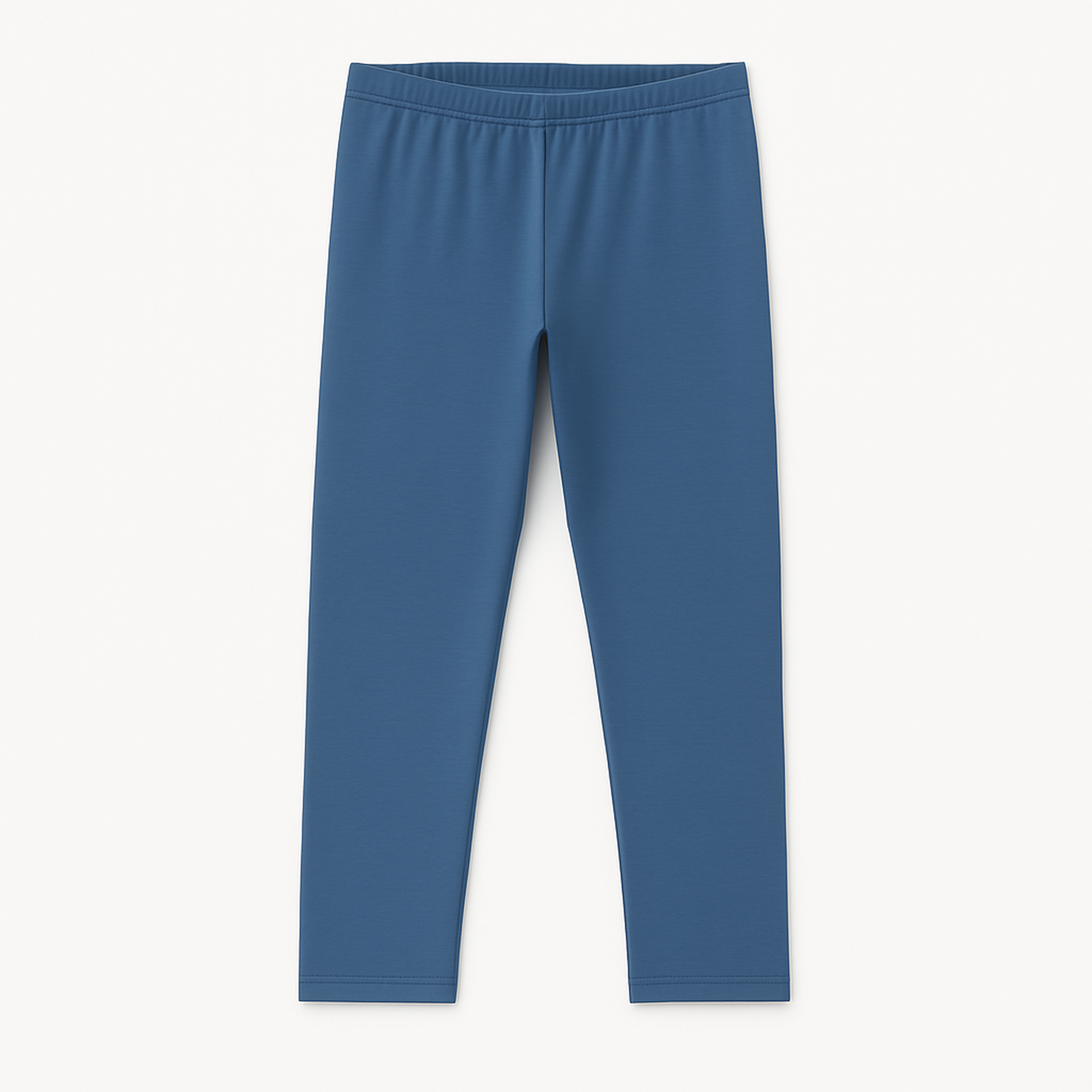 CharmnCherish Girls' 3/4thLeggings Pack Of 1_Navy Blue - close-up detail
