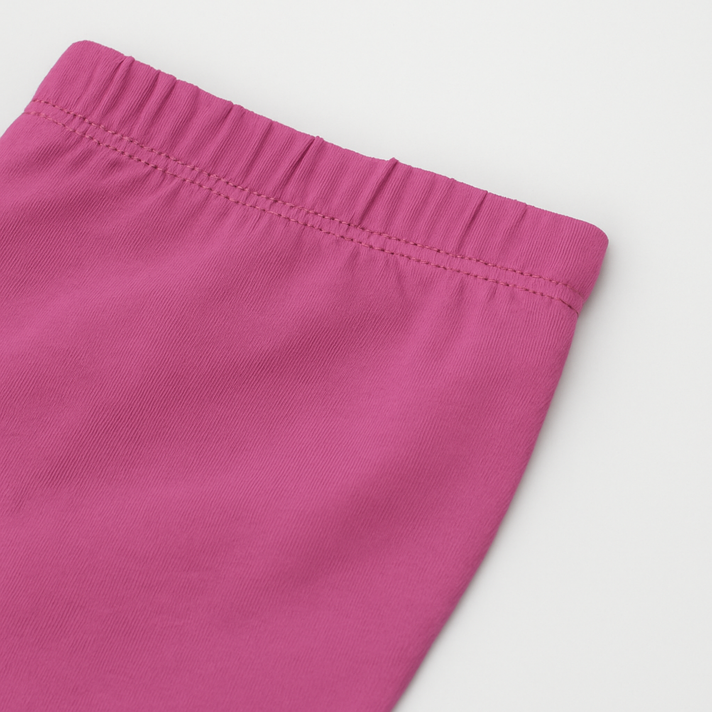 CharmnCherish Girls' 3/4 Leggings Pack of 1_Maroon - close-up detail