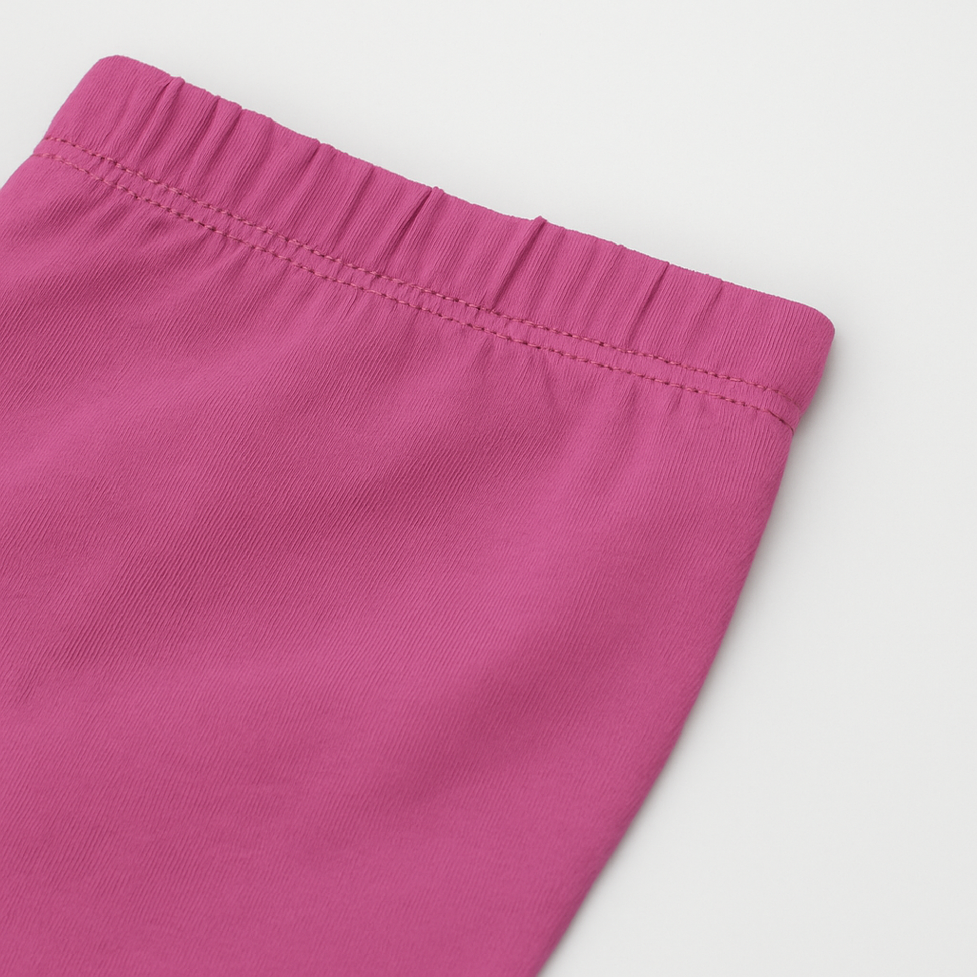 CharmnCherish Girls' 3/4 Leggings Pack of 1_Maroon - close-up detail