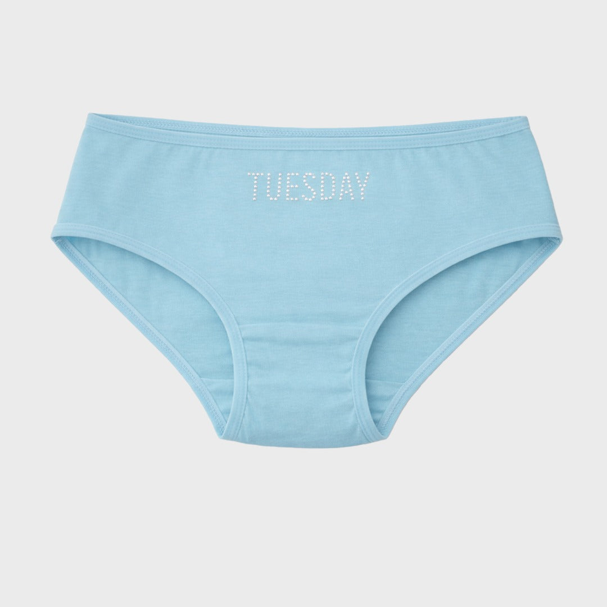 Girls' Weekdays Brief - Stud Printed - Pack of 7