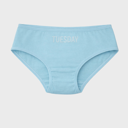 Girls' Weekdays Brief - Stud Printed - Pack of 7