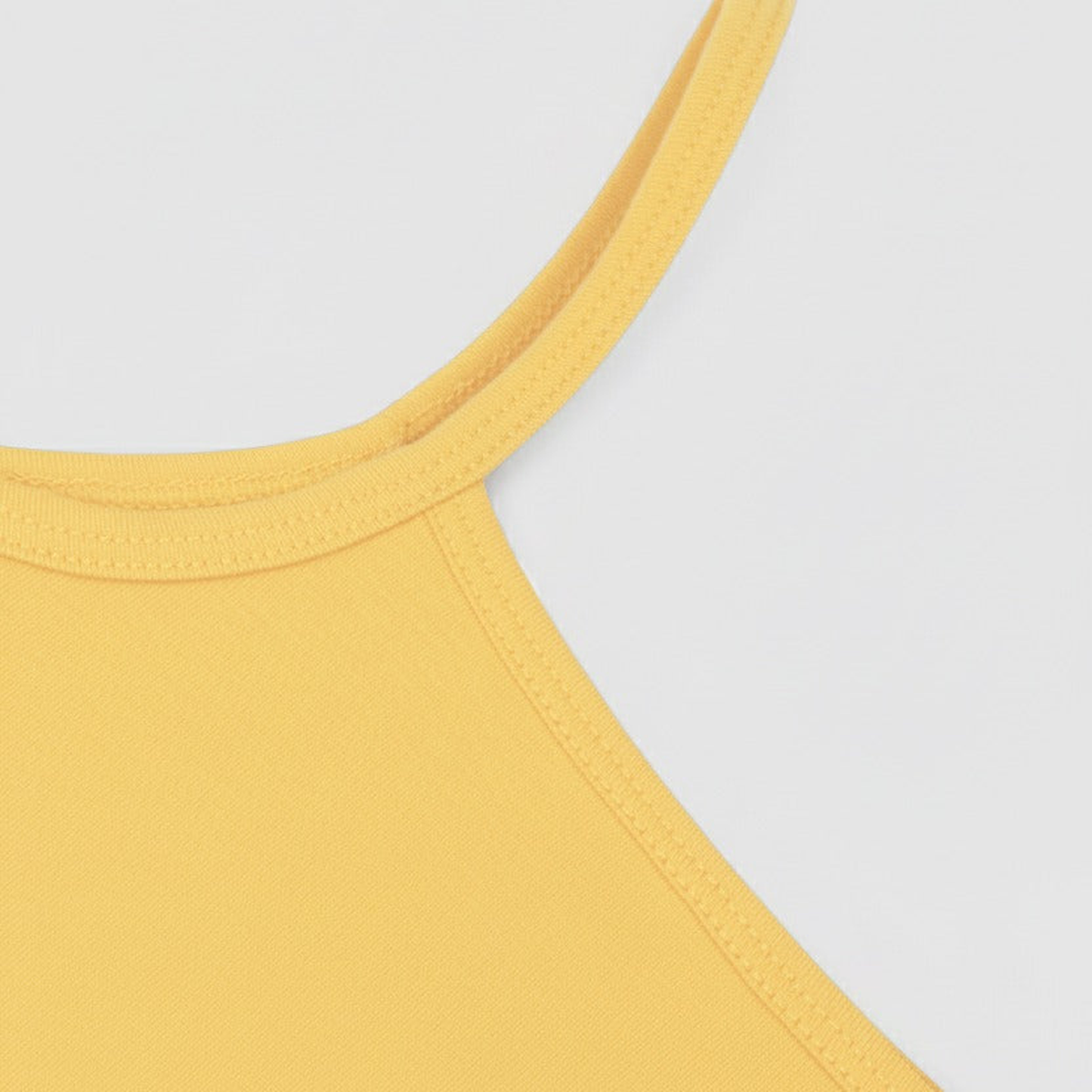 Girls' Cami Vest - Yellow (Pack of 1)