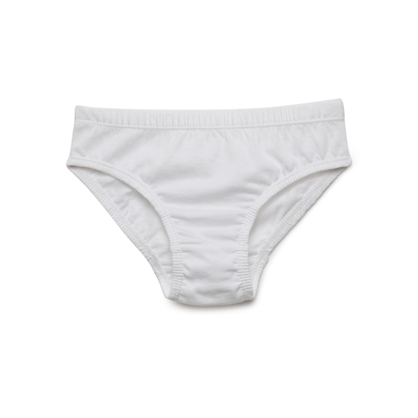 Boys' Cotton Brief - Solid Multi-colour (Pack of 3)