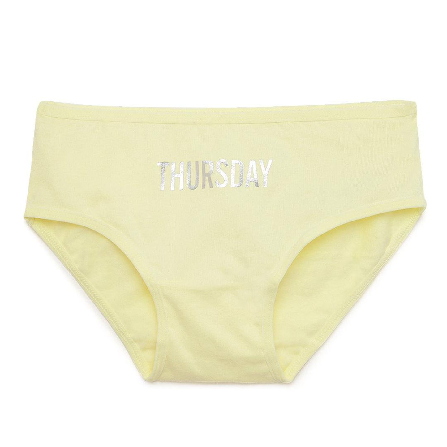 Girls' Cotton Brief - Weekdays Prints (Pack Of 7)