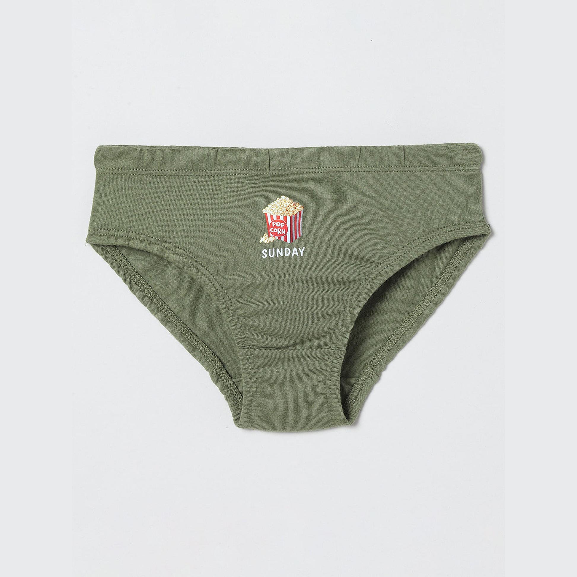 Boys' Cotton Brief - Weekdays Print (Pack of 7)