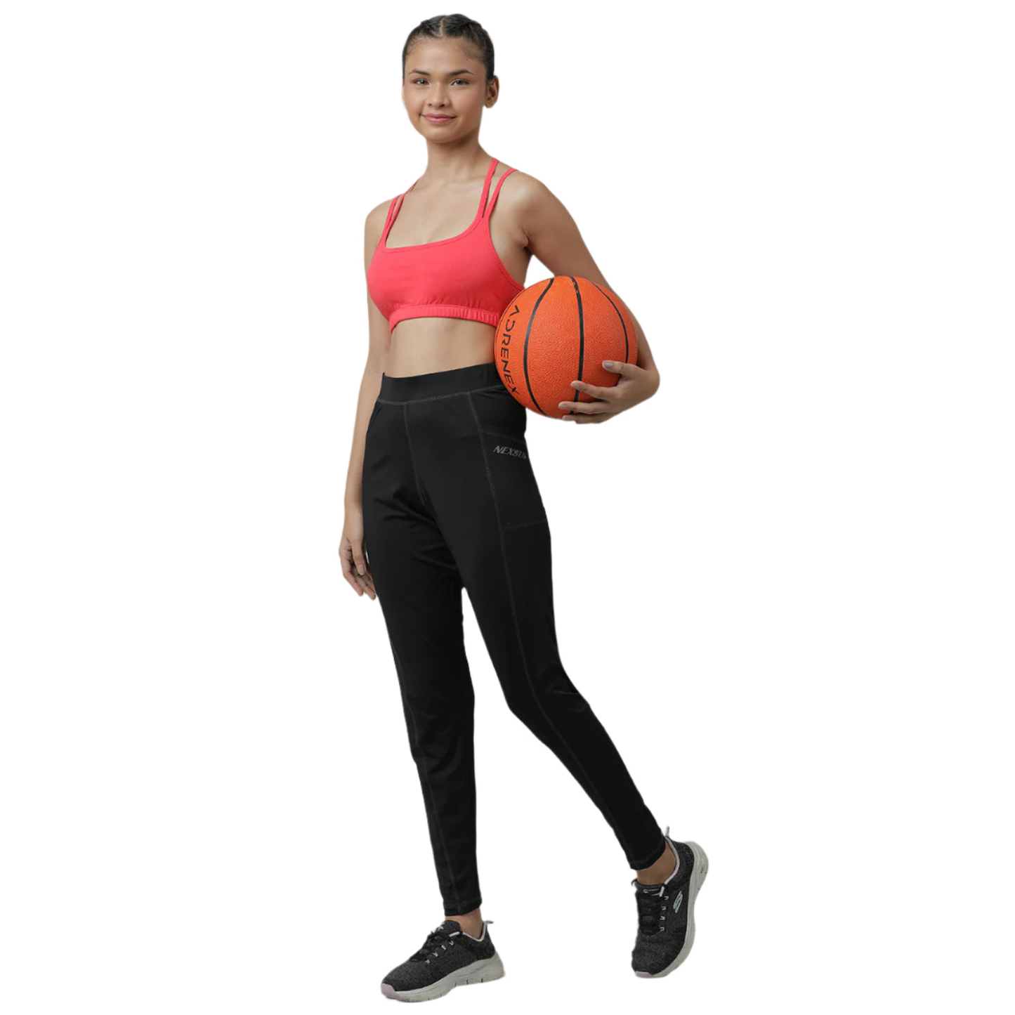 Girls Sports Bra _red