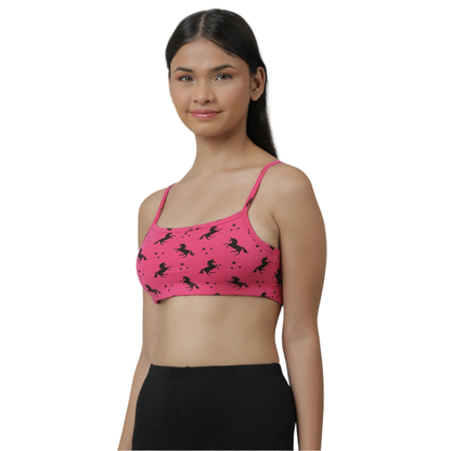 Beginners Bra - Unicorn All Over Print Pack of 3